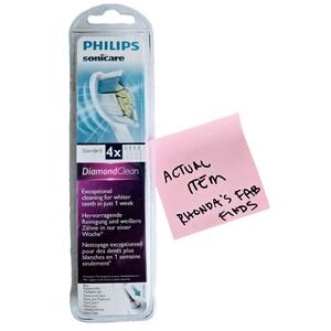 Philips Sonicare Replacement Toothbrush Heads HX6064/95 DiamondClean 4 Pack